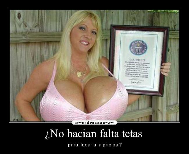 carteles tetas desmotivaciones