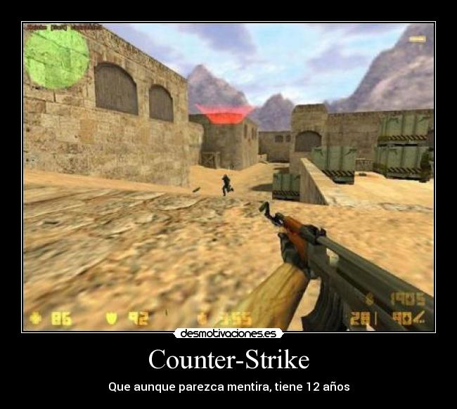 Counter-Strike - Que aunque parezca mentira, tiene 12 años
