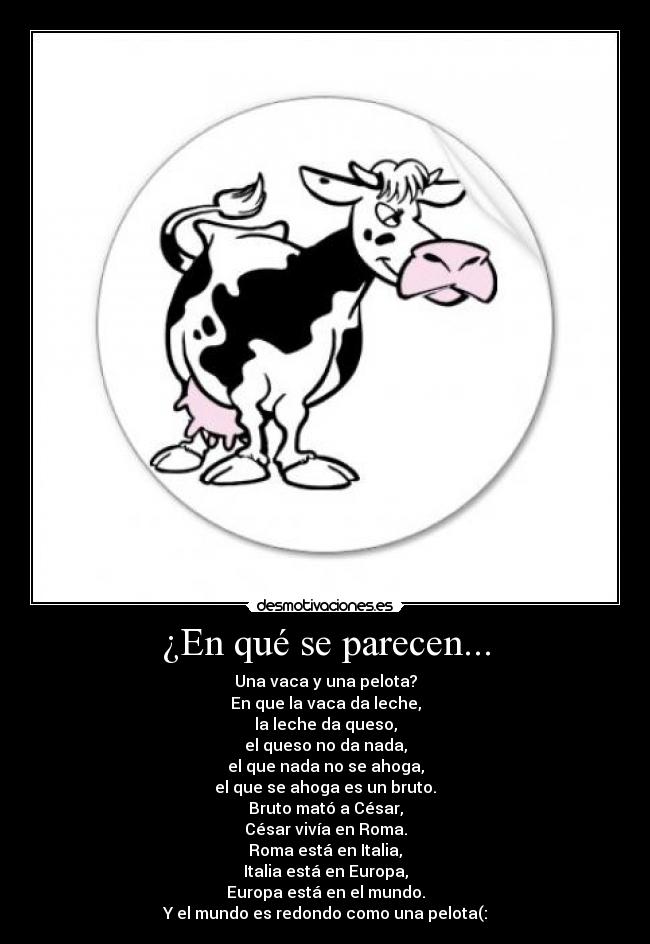 ¿En qué se parecen... -