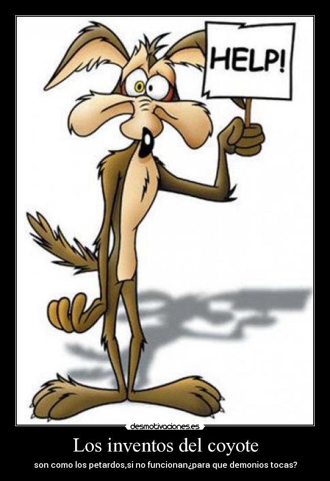 Los inventos del coyote - 