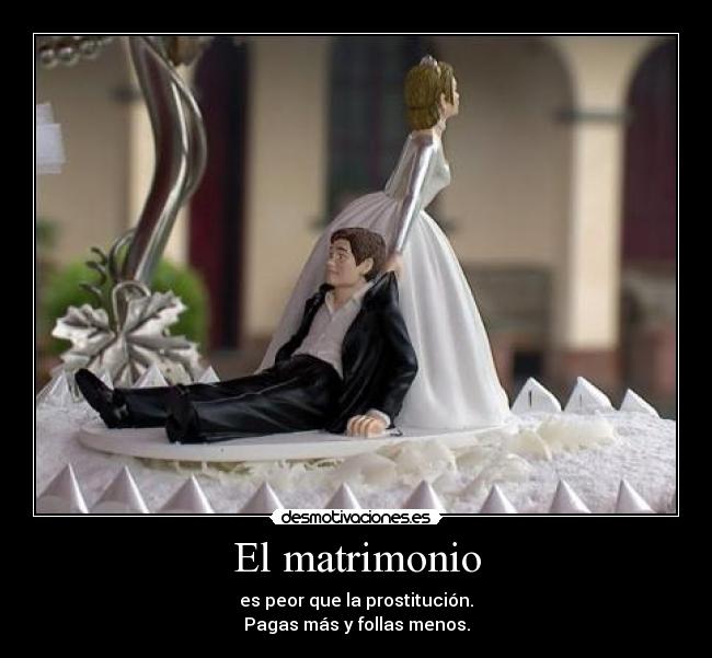 carteles matrimonio desmotivaciones