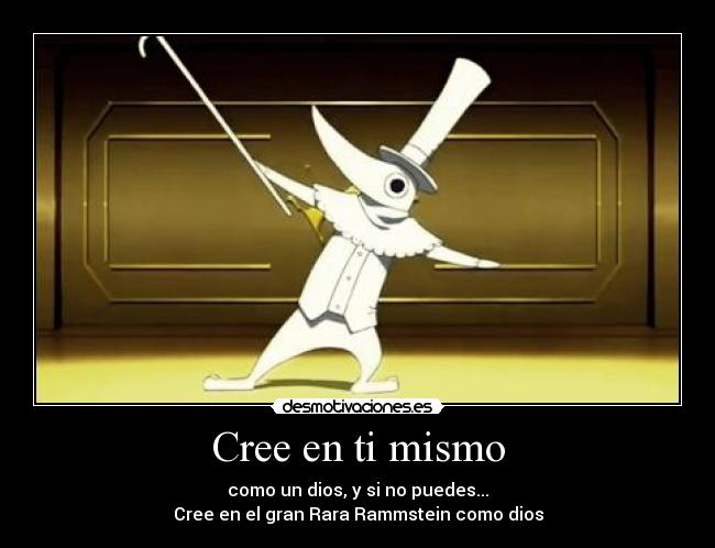 Cree en ti mismo - 