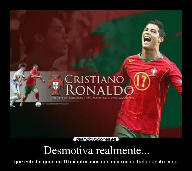 Desmotiva realmente... - 