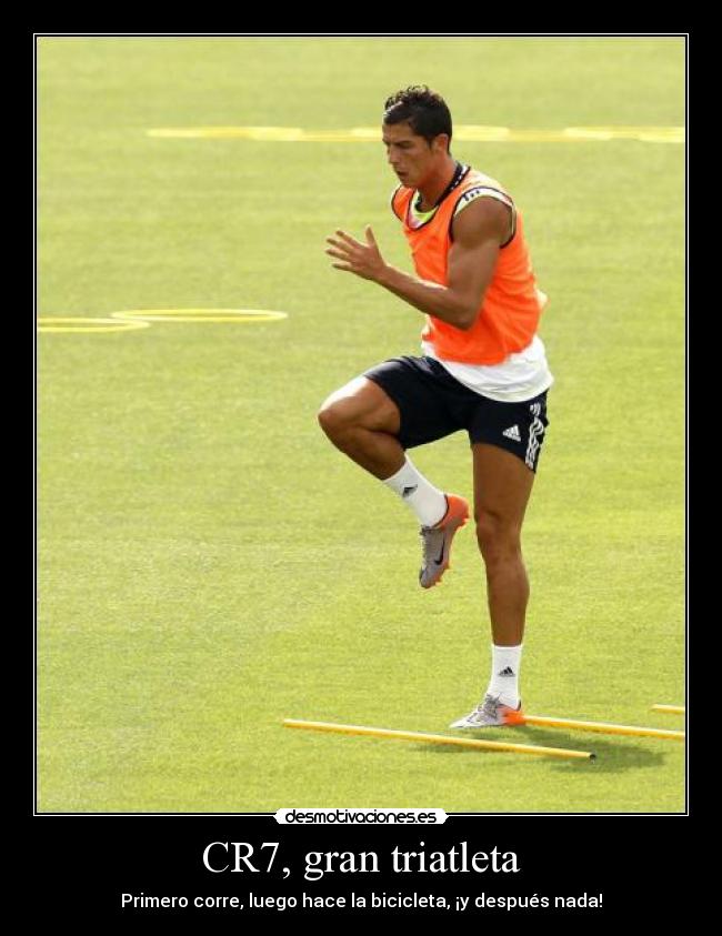 CR7, gran triatleta - 