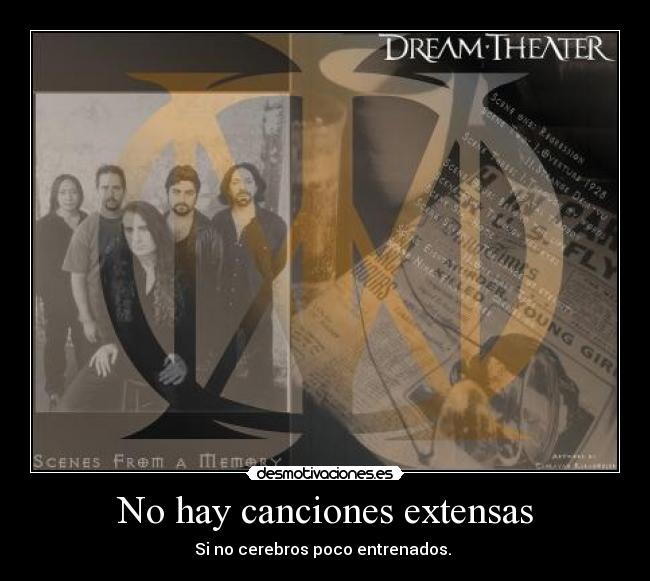 carteles dream theater desmotivaciones