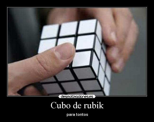 Cubo de rubik - 