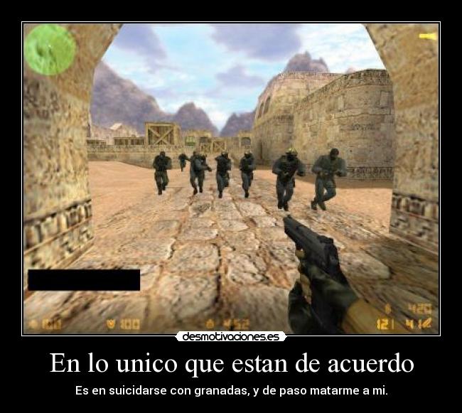 En lo unico que estan de acuerdo - 