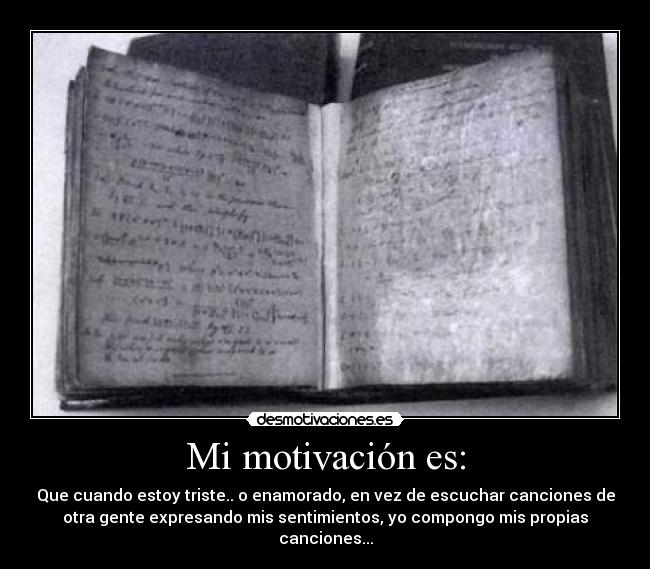 Mi motivación es: - 