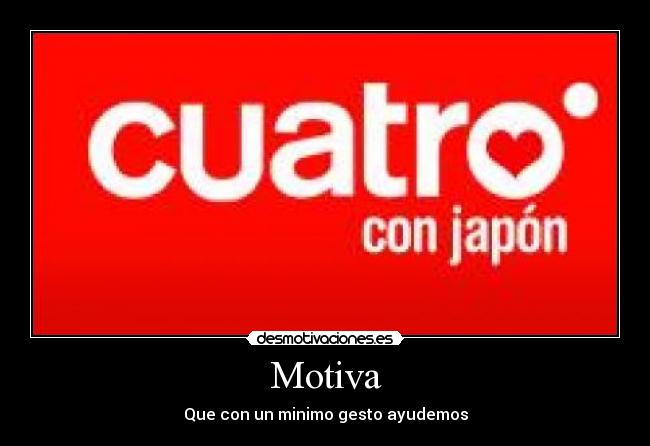 Motiva - Que con un minimo gesto ayudemos