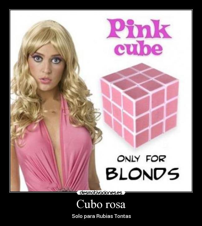 Cubo rosa - 