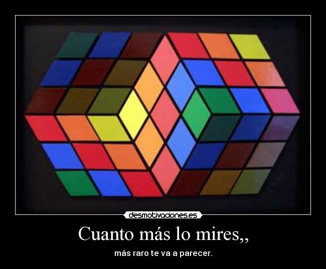 Cuanto más lo mires,, -