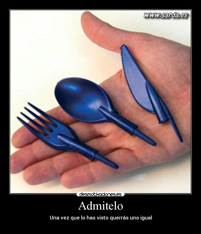 Admitelo - Una vez que lo has visto querrás uno igual