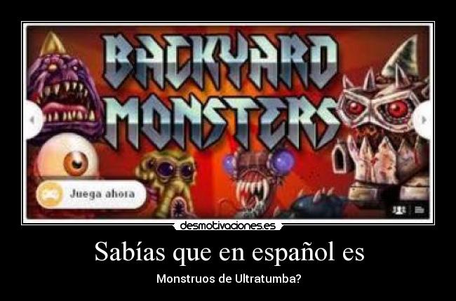 Sabías que en español es - 