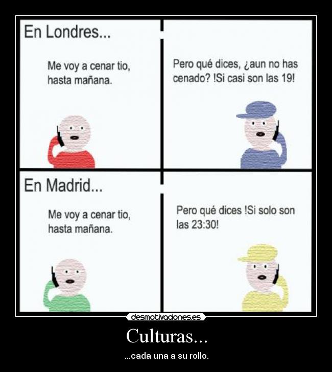 Culturas... -