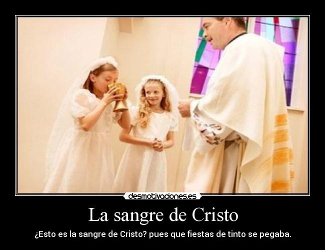 La sangre de Cristo - 