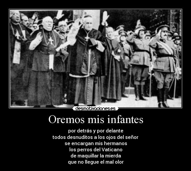 Oremos mis infantes -