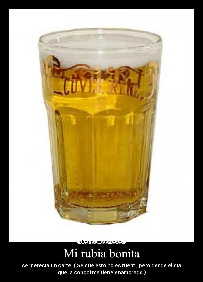 Mi rubia bonita - 