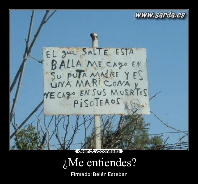 ¿Me entiendes? - 