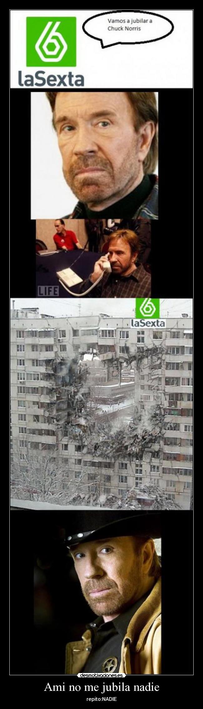 Ami no me jubila nadie - repito:NADIE
