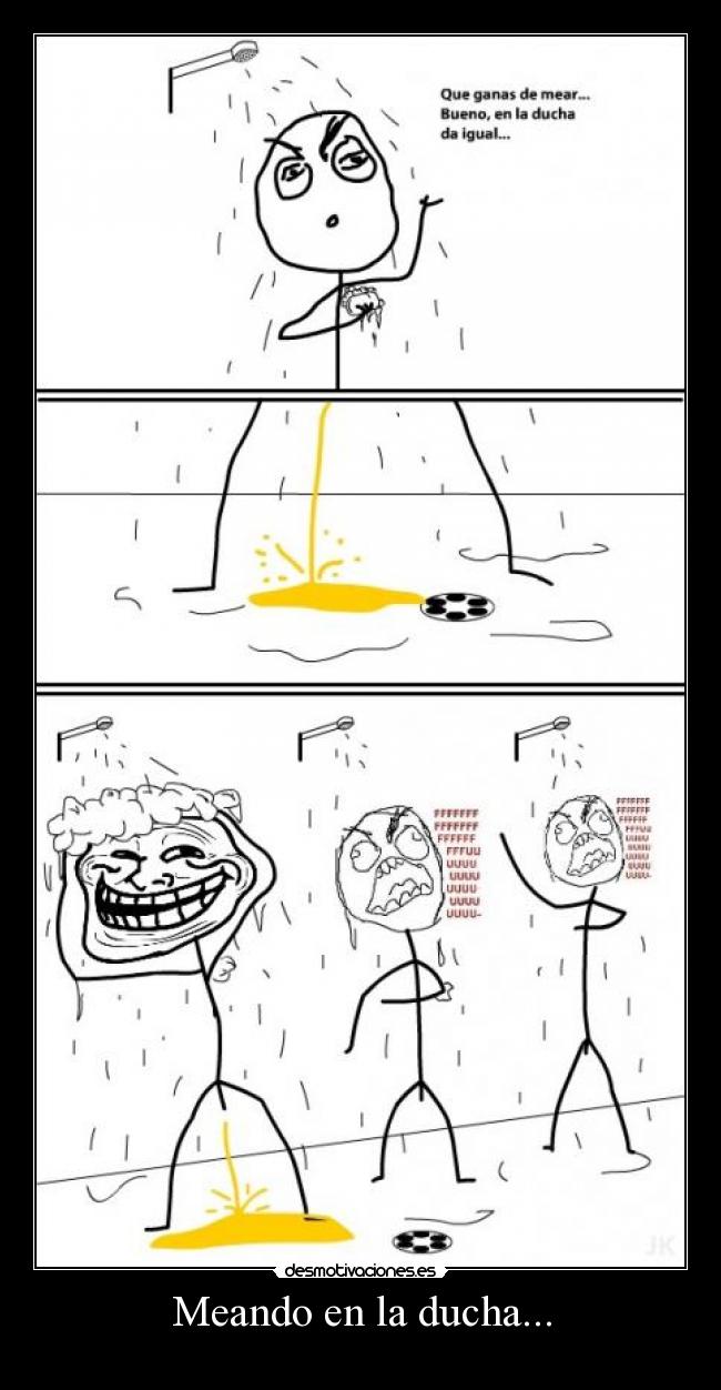 Meando en la ducha... - 
