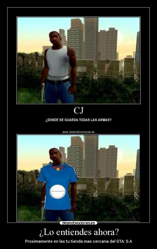 carteles gta desmotivaciones