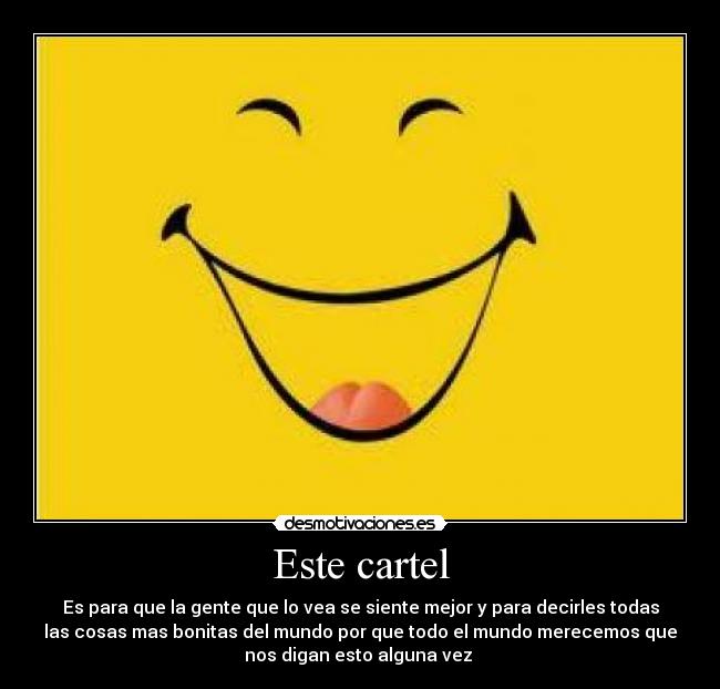 Este cartel - 