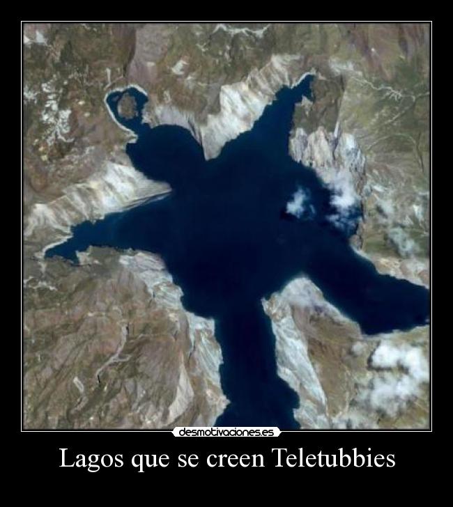 Lagos que se creen Teletubbies - 