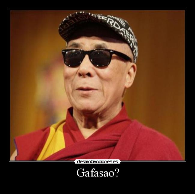 Gafasao? -