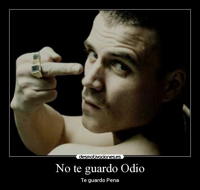 No te guardo Odio -