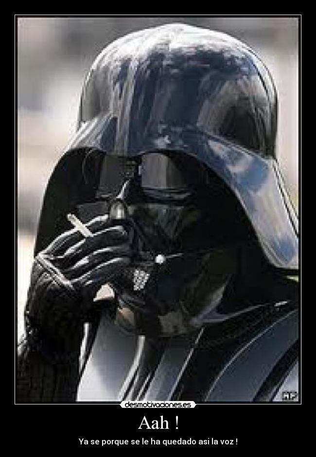 carteles darth vader desmotivaciones