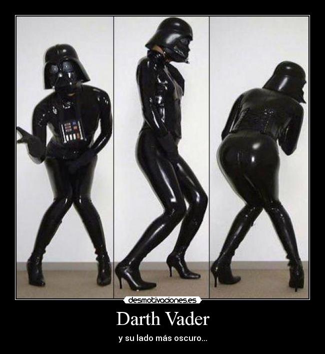 carteles darth vader star wars oscuro dark side desmotivaciones