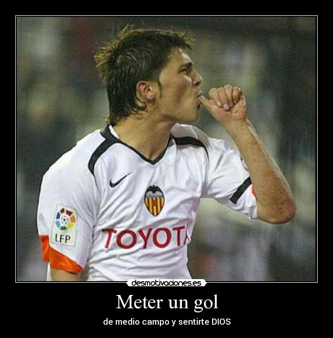 Meter un gol - de medio campo y sentirte DIOS