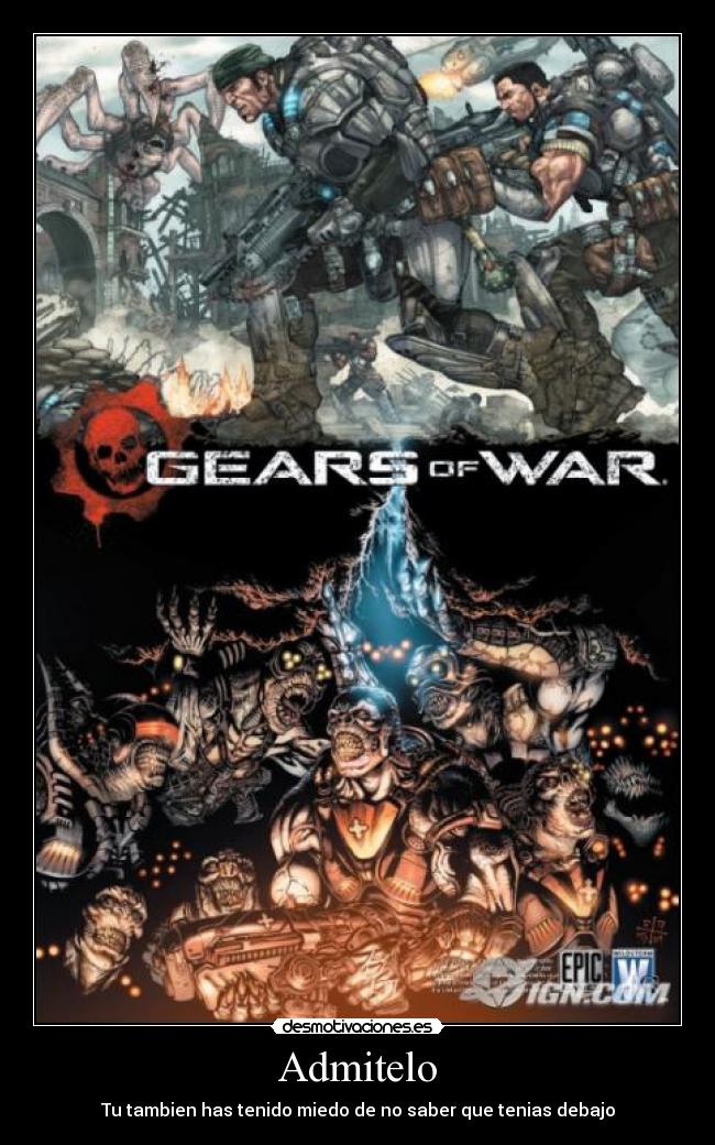 Admitelo - Tu tambien has tenido miedo de no saber que tenias debajo