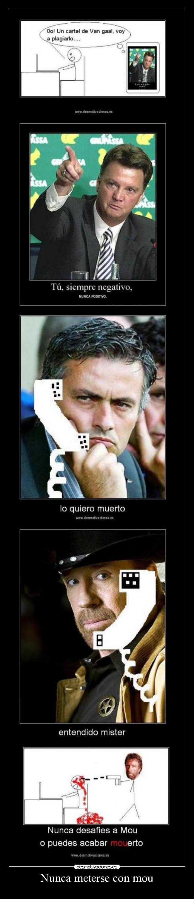 Nunca meterse con mou - 
