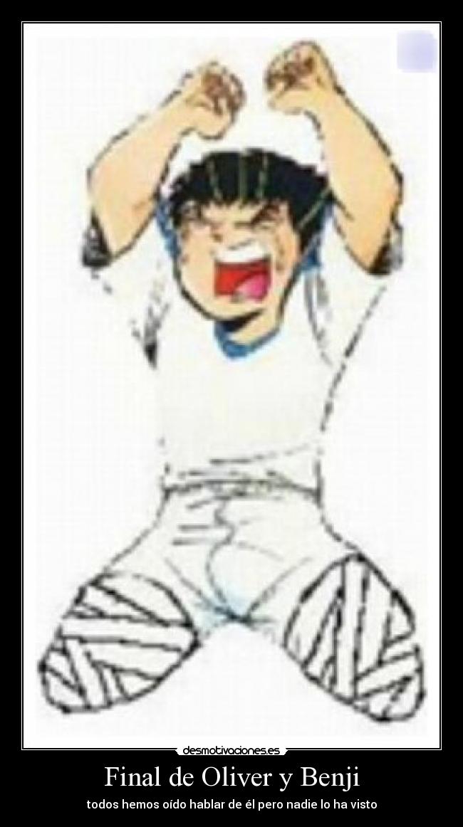 Final de Oliver y Benji - todos hemos oído hablar de él pero nadie lo ha visto