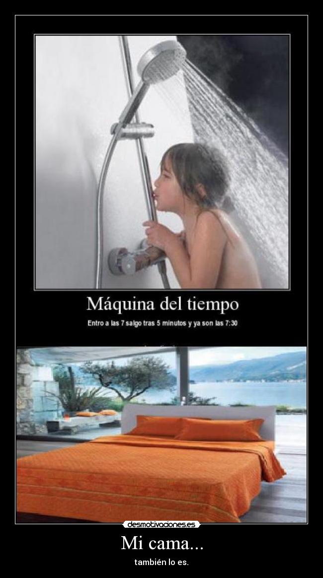 Mi cama... -