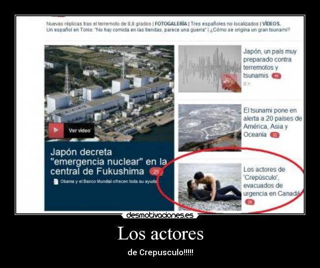 Los actores - de Crepusculo!!!!!