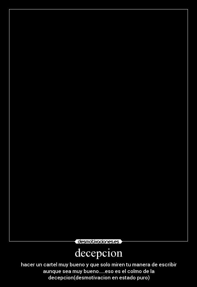 decepcion - 