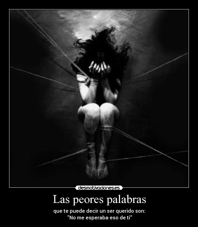 Las peores palabras - 