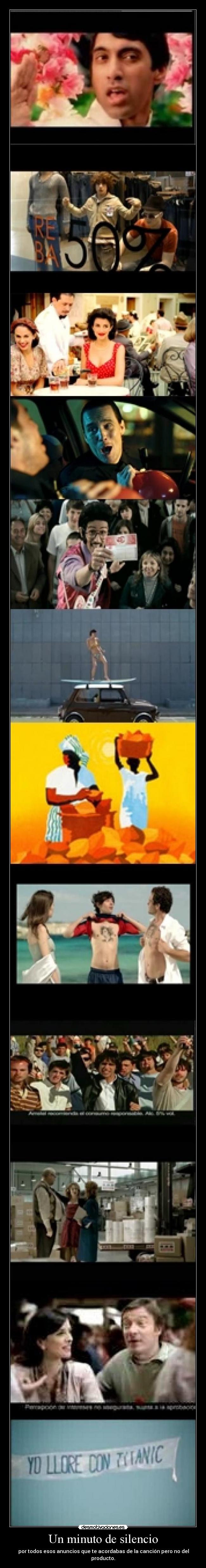 Un minuto de silencio -