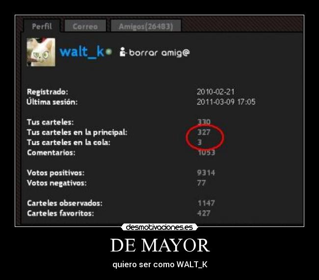 DE MAYOR - 