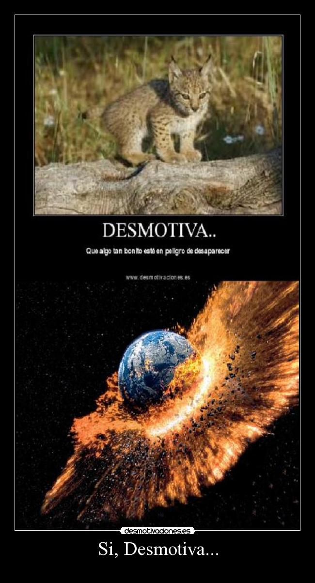 Si, Desmotiva... -