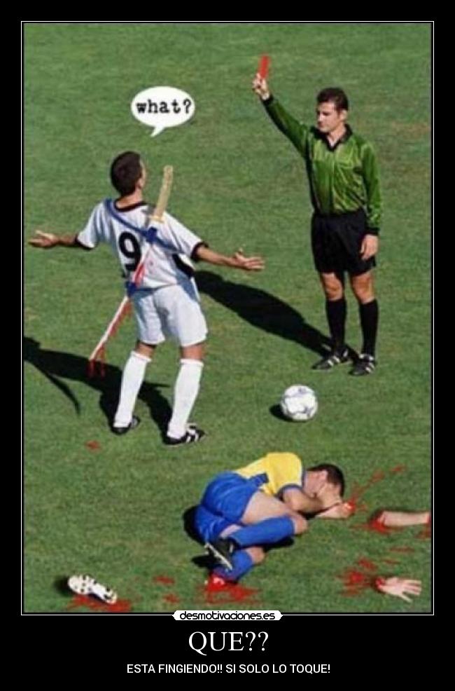 QUE?? - ESTA FINGIENDO!! SI SOLO LO TOQUE!