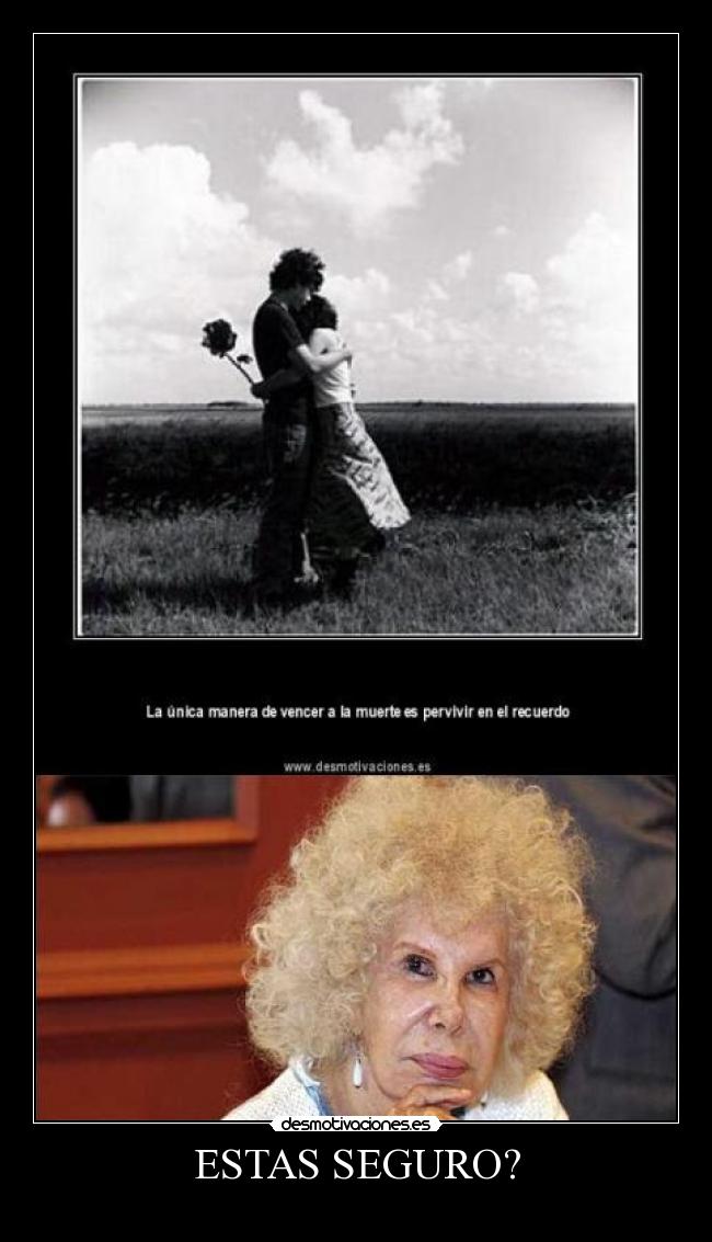 ESTAS SEGURO? - 