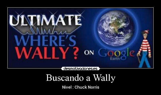 Buscando a Wally - Nivel : Chuck Norris