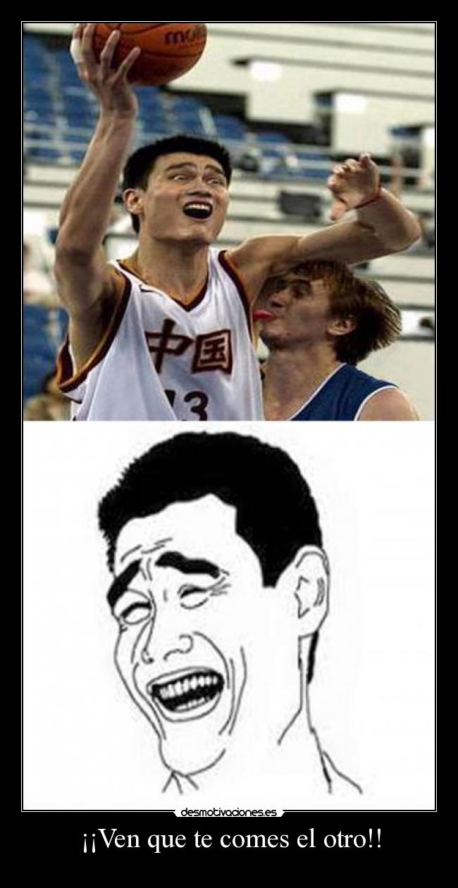 ¡¡Ven que te comes el otro!! -