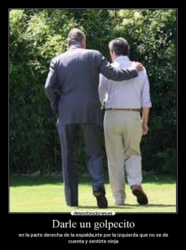 carteles darle golpecito desmotivaciones