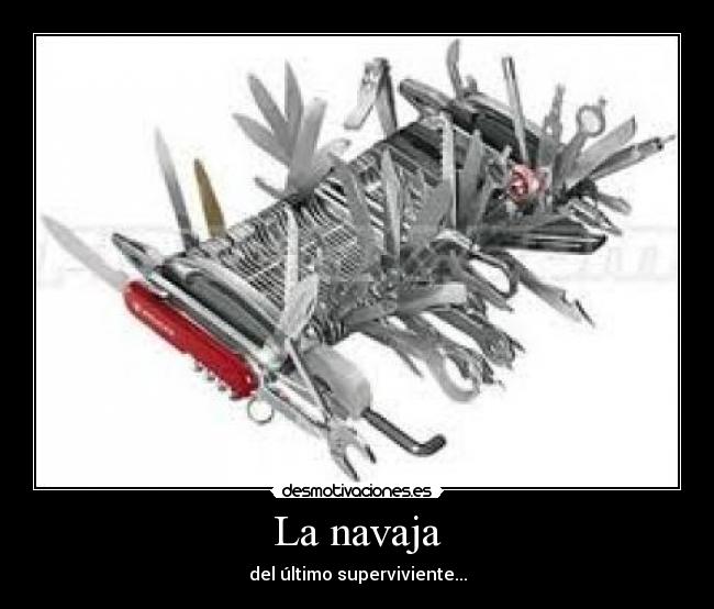 La navaja - del último superviviente...