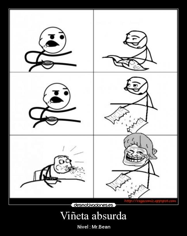 Viñeta absurda - Nivel : Mr.Bean