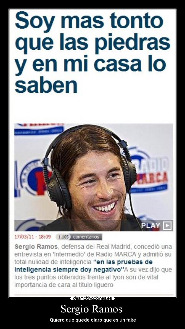 Sergio Ramos -